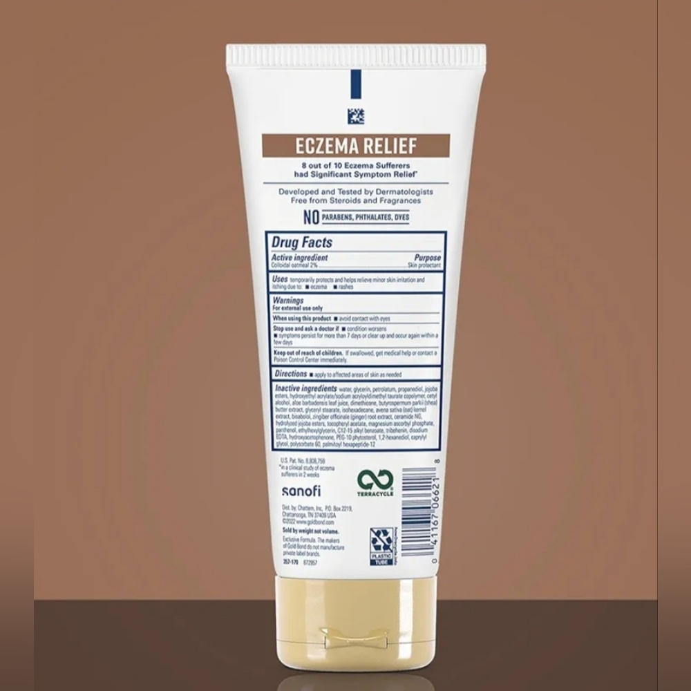 Gold Bond 8 oz Medicated Eczema Relief skin protection  for extremely dry skin - Picture 2 of 10